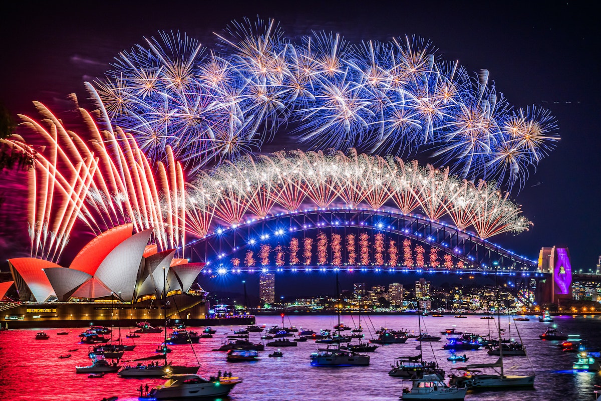 New Year Celebration in Australia